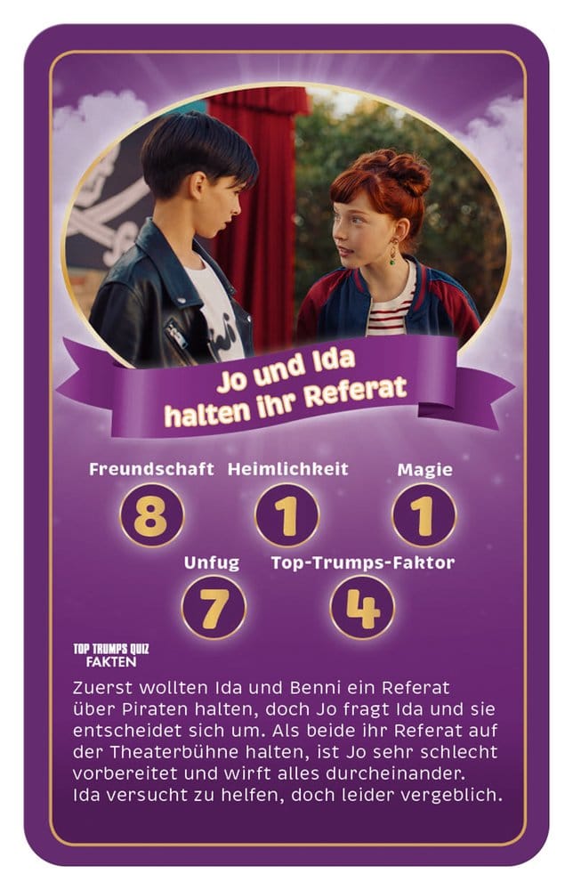 Die Schule der magischen Tiere jeu de cartes Top Trumps *ALLEMAND*