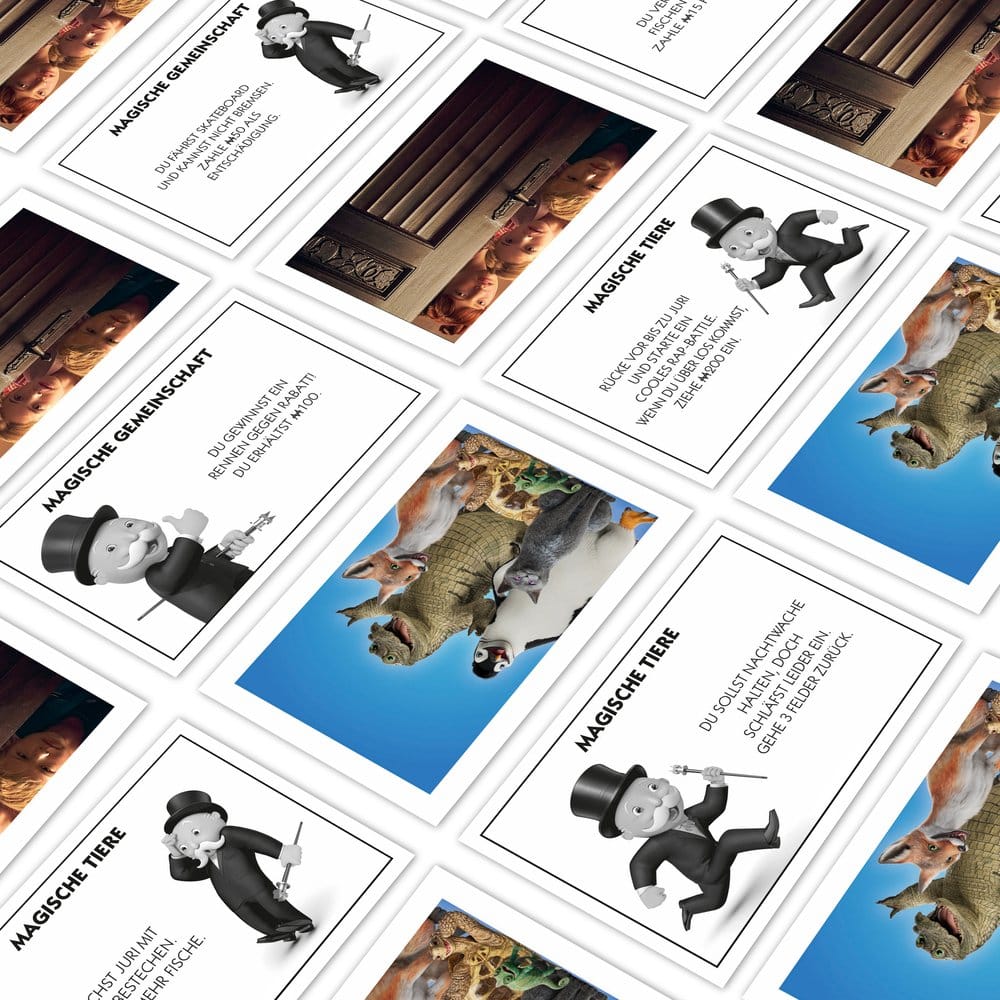 Monopoly jeu de plateau L'école des animaux magiques *ALLEMAND*