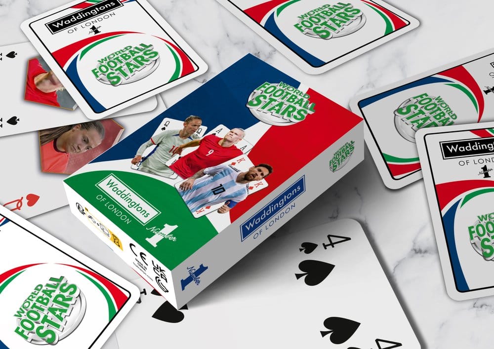 Étoiles Mondiales du Football No 1 cartes à jouer *ANGLAIS*