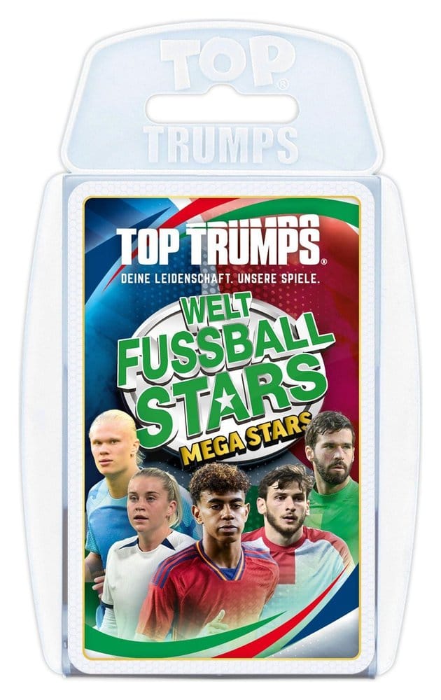 World Football Stars Top Trumps Coffret cadeau avec ballon de foot *ALLEMAND*