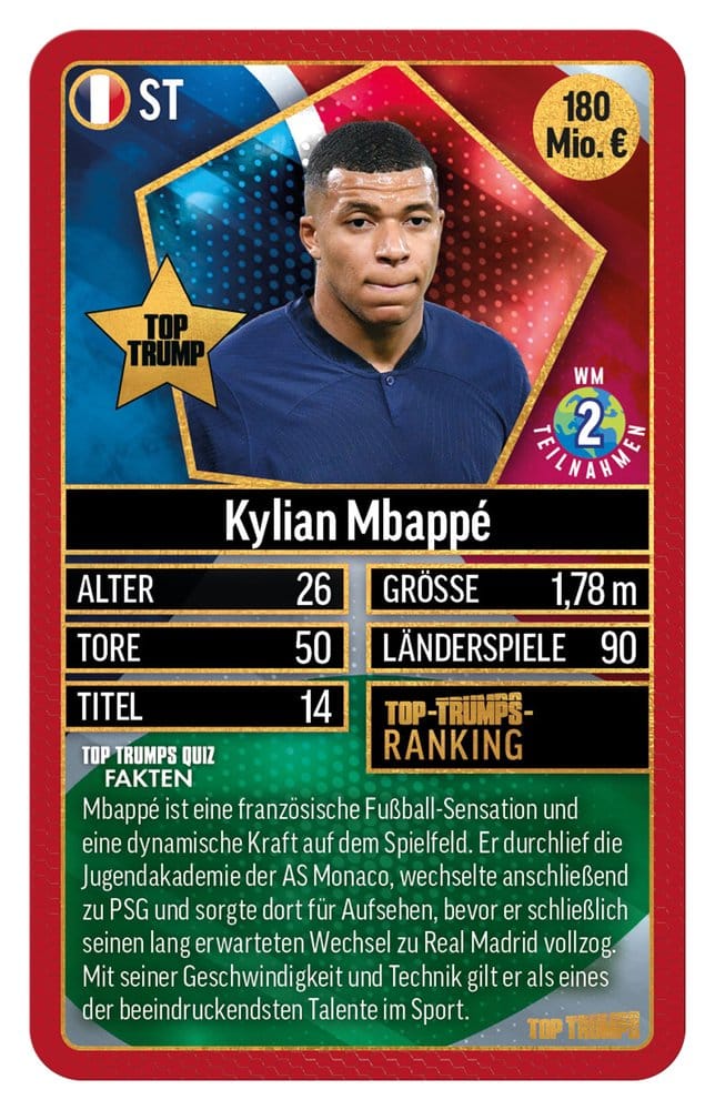 World Football Stars jeu de cartes 200 Starter Pack *ALLEMAND*