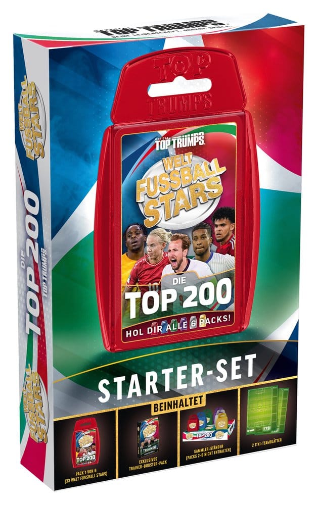 World Football Stars jeu de cartes 200 Starter Pack *ALLEMAND*