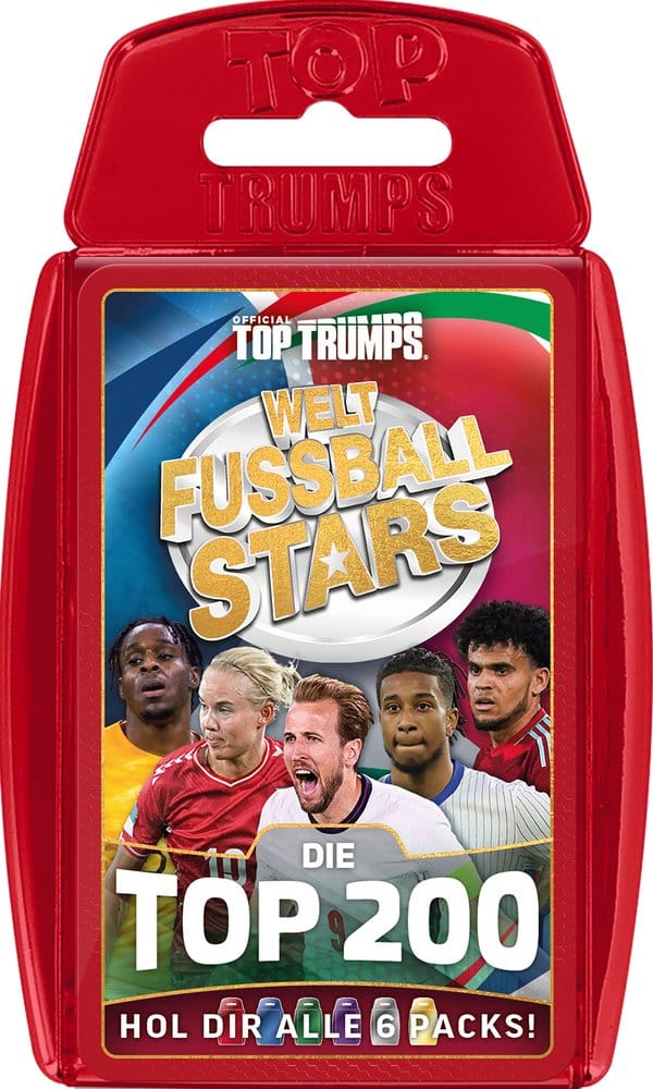 World Football Stars jeu de cartes 200 Pack 1 *ALLEMAND*