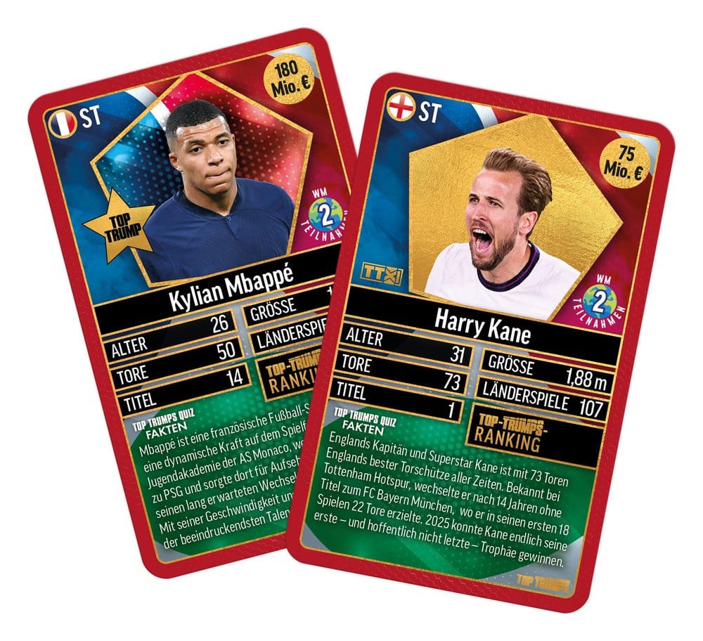 World Football Stars jeu de cartes 200 Pack 1 *ALLEMAND*