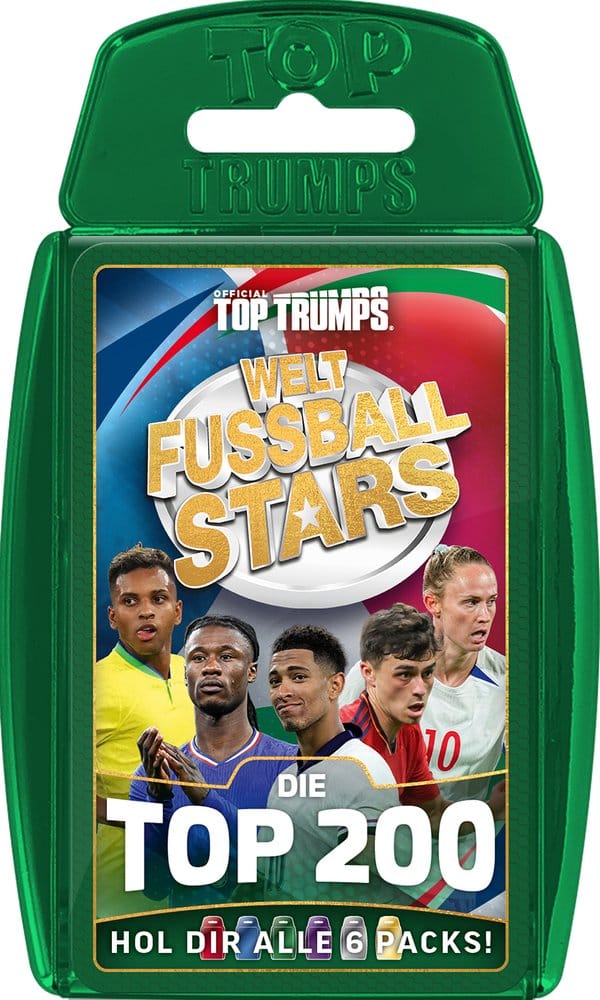World Football Stars jeu de cartes 200 Pack 3 *ALLEMAND*