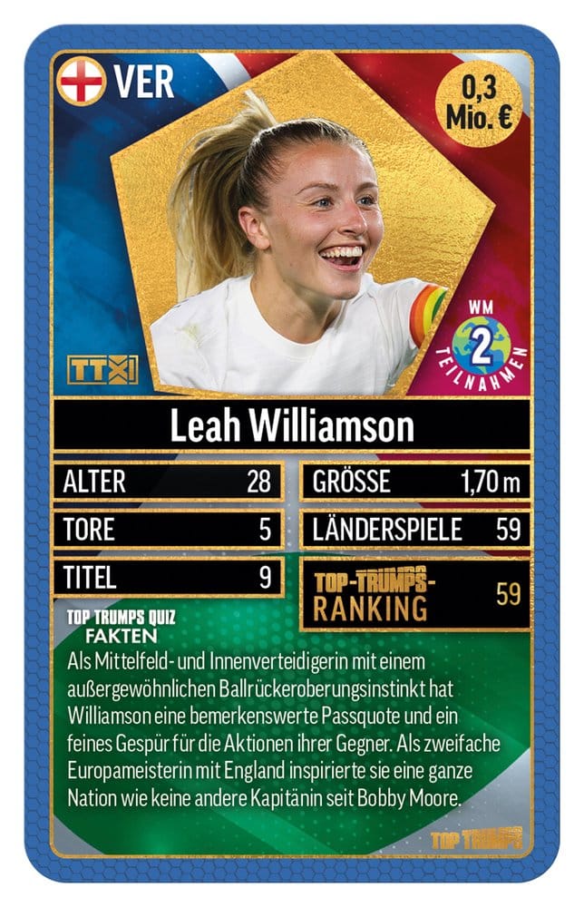 World Football Stars jeu de cartes 200 Pack 2 *ALLEMAND*