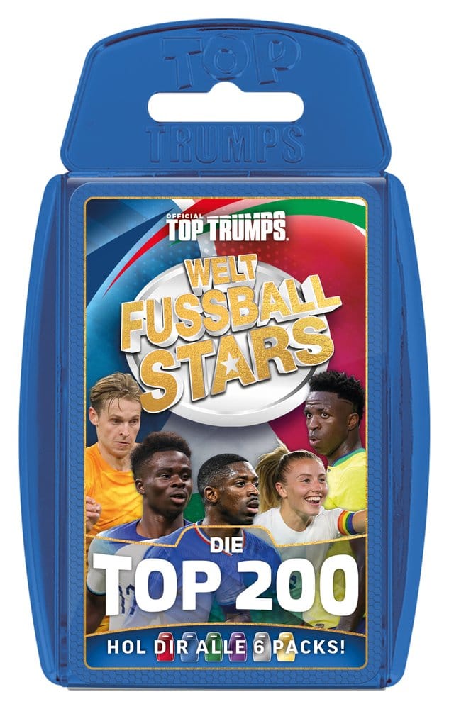 World Football Stars jeu de cartes 200 Pack 2 *ALLEMAND*