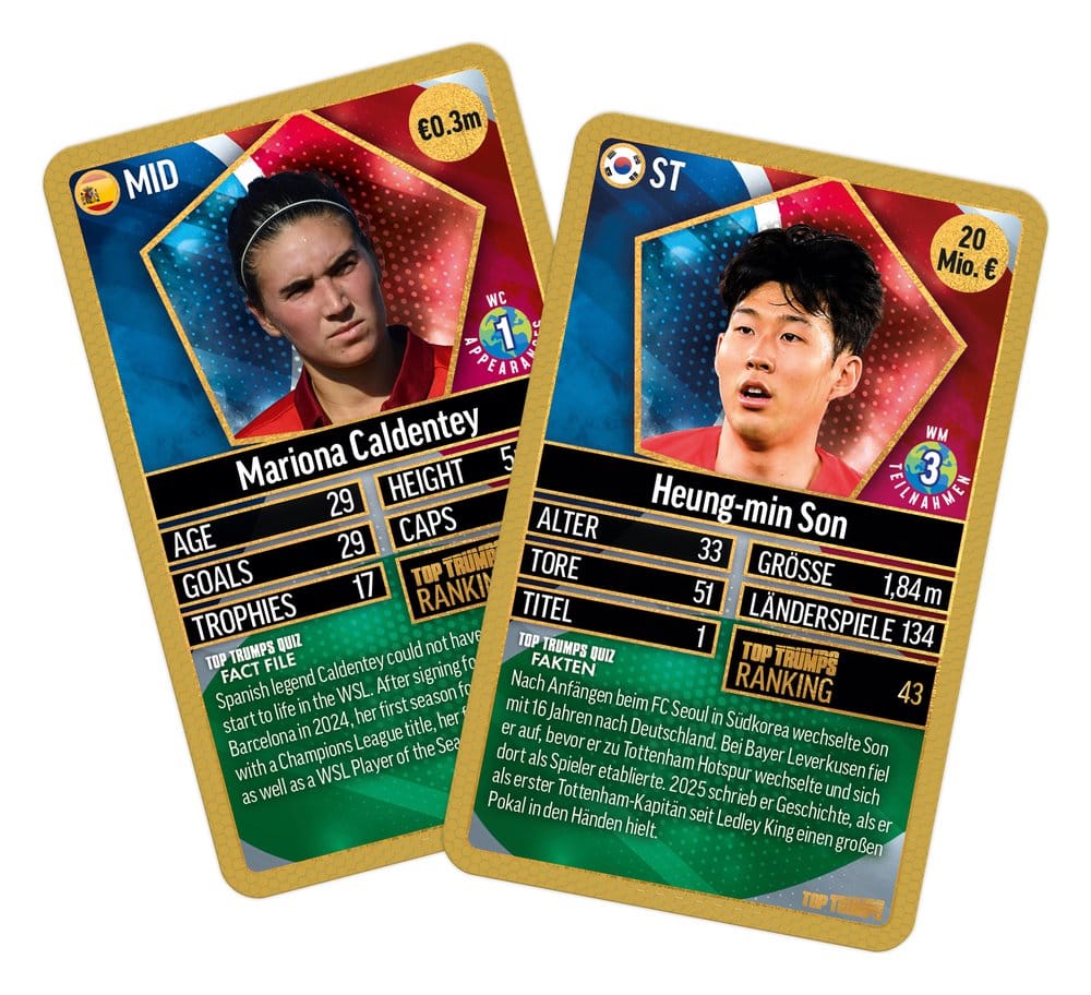 World Football Stars jeu de cartes 200 Pack 6 *ALLEMAND*