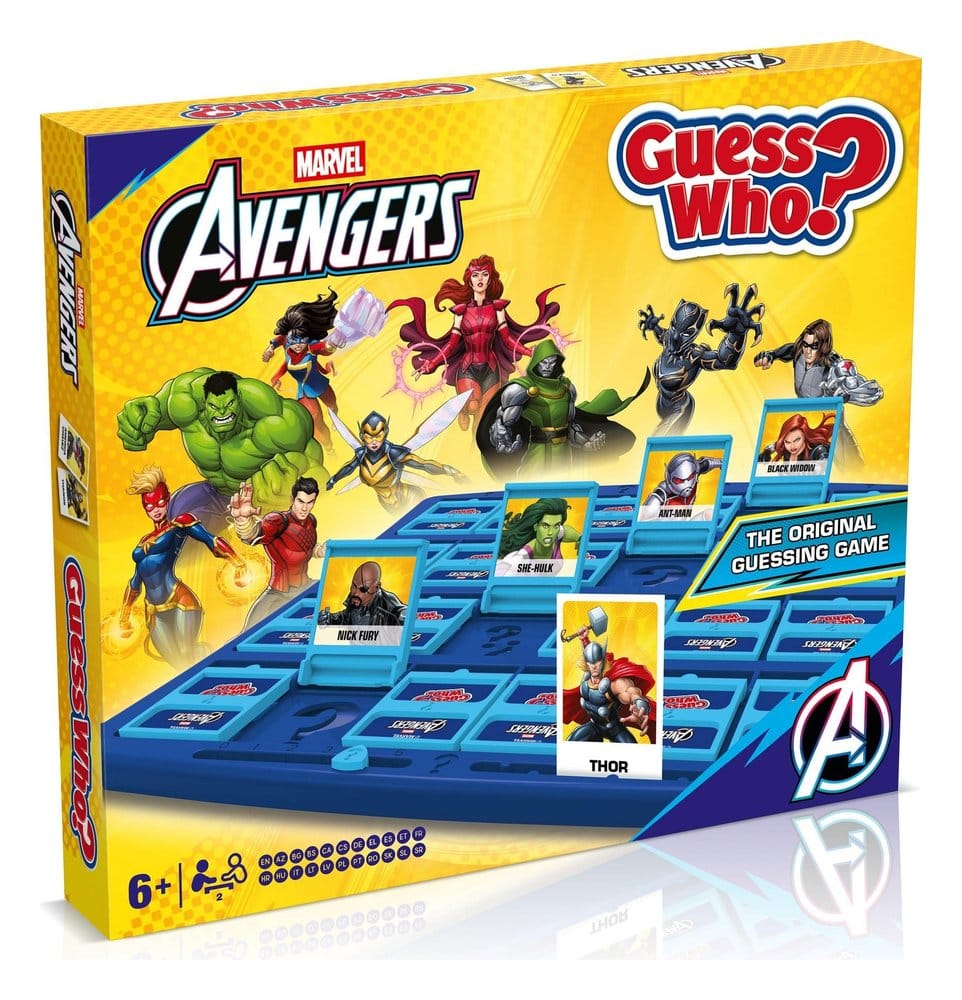 Marvel jeu de plateau Qui est-ce? Avengers