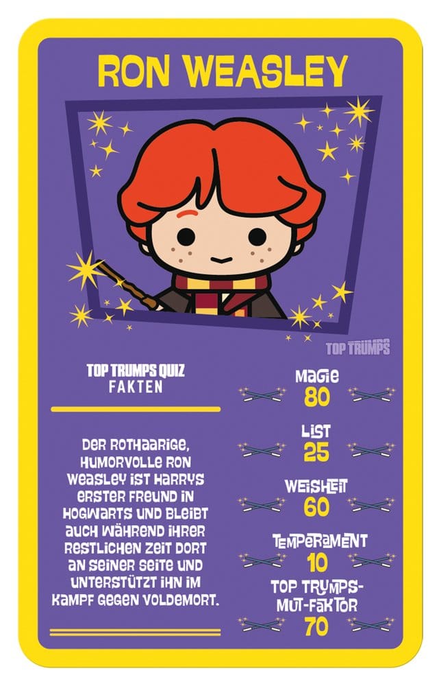 Harry Potter jeu de cartes Top Trumps Chibi Style *ALLEMAND*