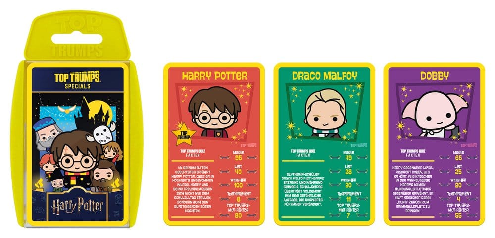 Harry Potter jeu de cartes Top Trumps Chibi Style *ALLEMAND*