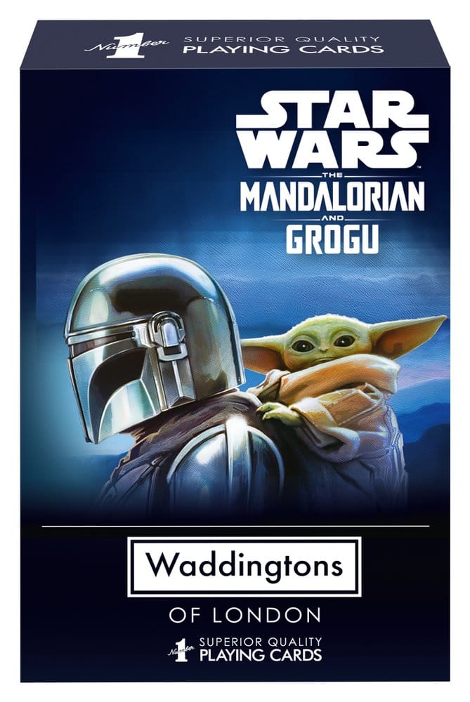 Star Wars cartes à jouer The Mandalorian and Grogu *ANGLAIS*