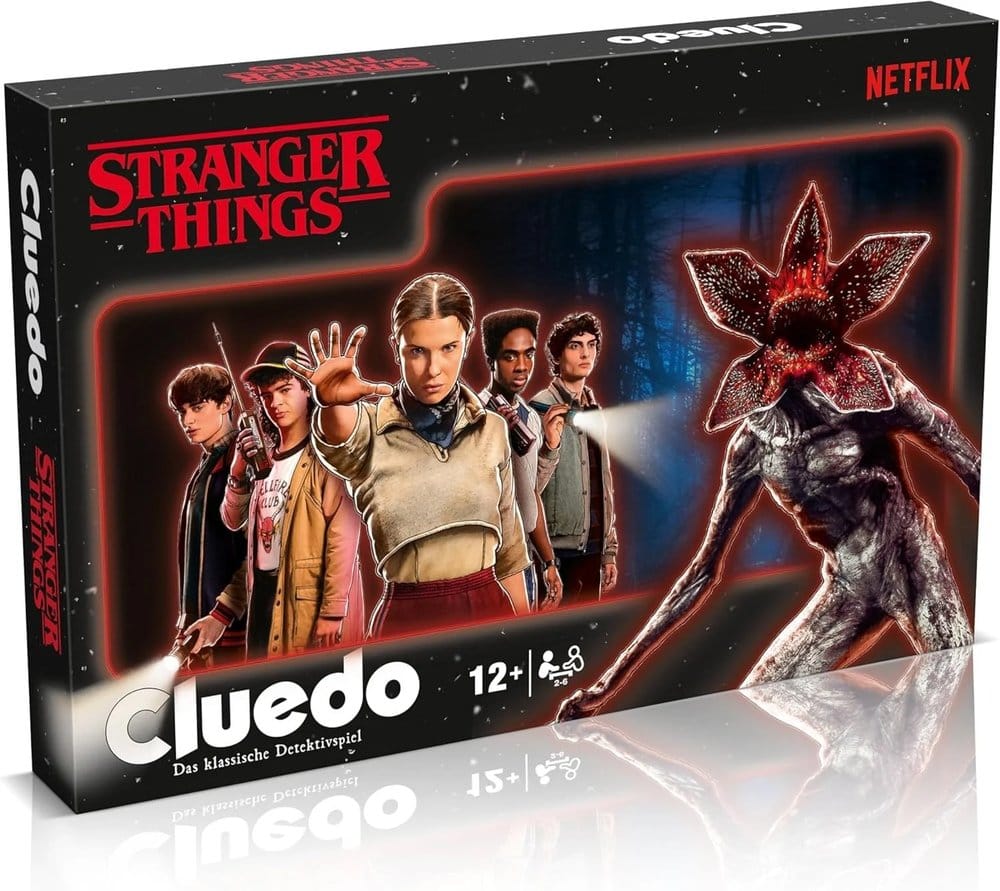 Stranger Things jeu de plateau Cluedo *ALLEMAND*