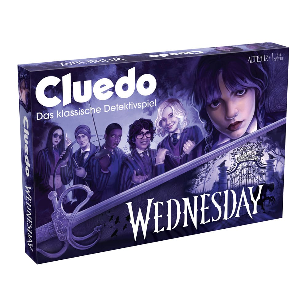 Wednesday jeu de plateau Cluedo *ALLEMAND*