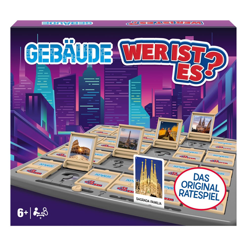 Jeu de plateau Qui est-ce Berühmte Gebäude*ALLEMAND*