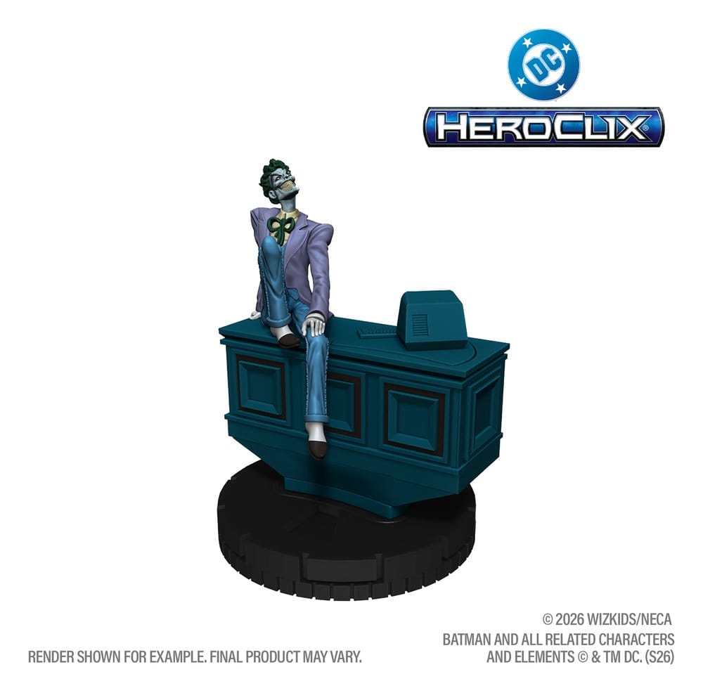 DC HeroClix SwitchClix Minifigurines avec Base The Long Halloween Team Base 23 cm