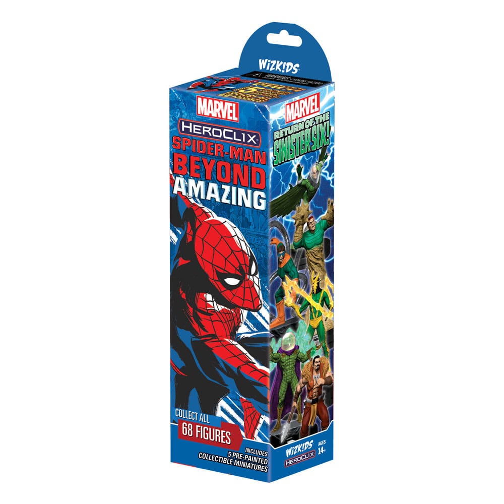 Marvel HeroClix: Spider-Man Beyond Amazing Booster Brick (carton de 10)