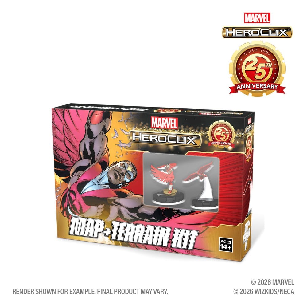 Marvel HeroClix: 25th Anniversary Kit de Carte et de Terrain