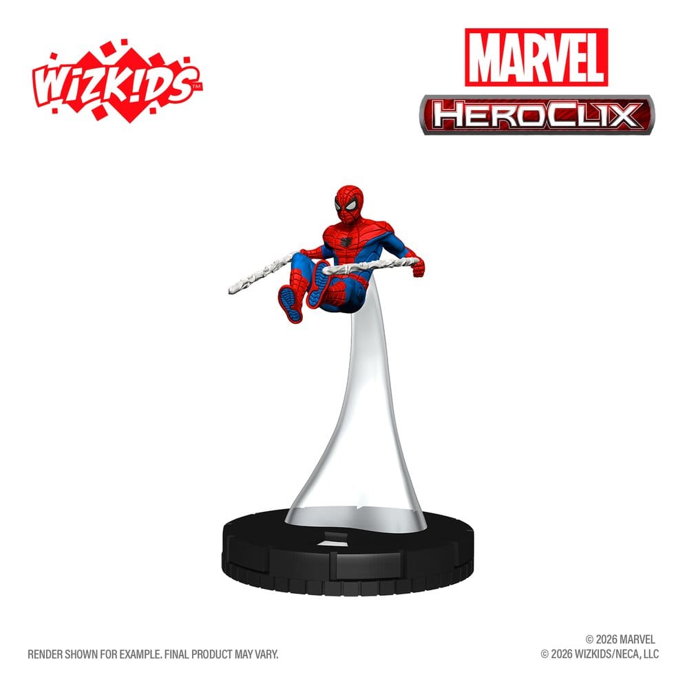 Marvel HeroClix Iconix figurines mini Your Friendly Neighborhood Spider-Man 15 cm