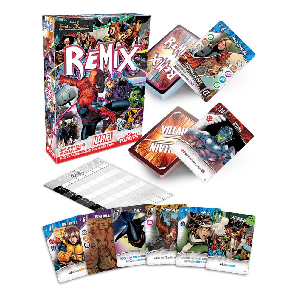 Marvel: Remix jeu de cartes *ANGLAIS*