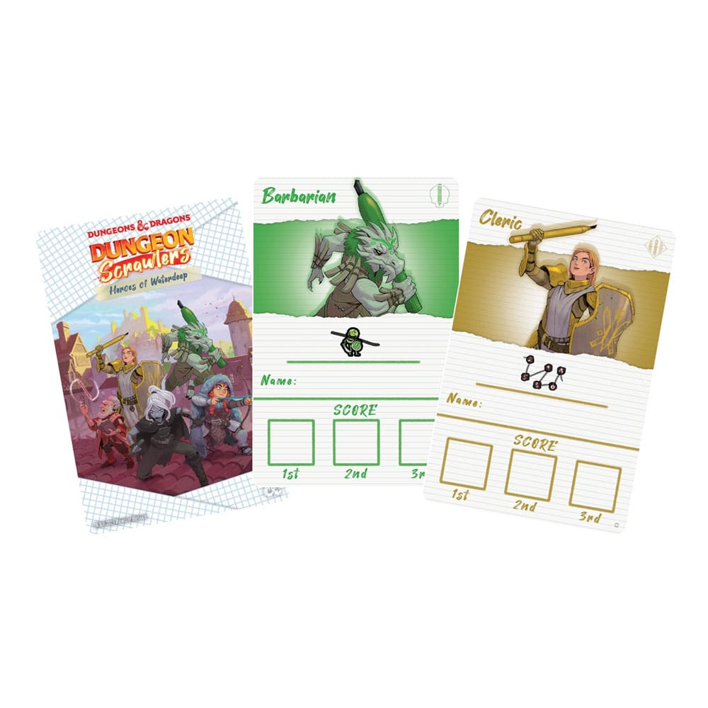 Dungeons & Dragons: Dungeon Scrawlers - Heroes of Waterdeep jeu de plateau *ANGLAIS*