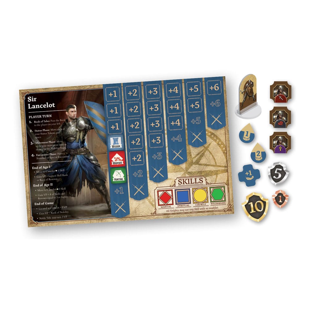 Tales of the Arthurian Knights jeu de plateau *ANGLAIS*