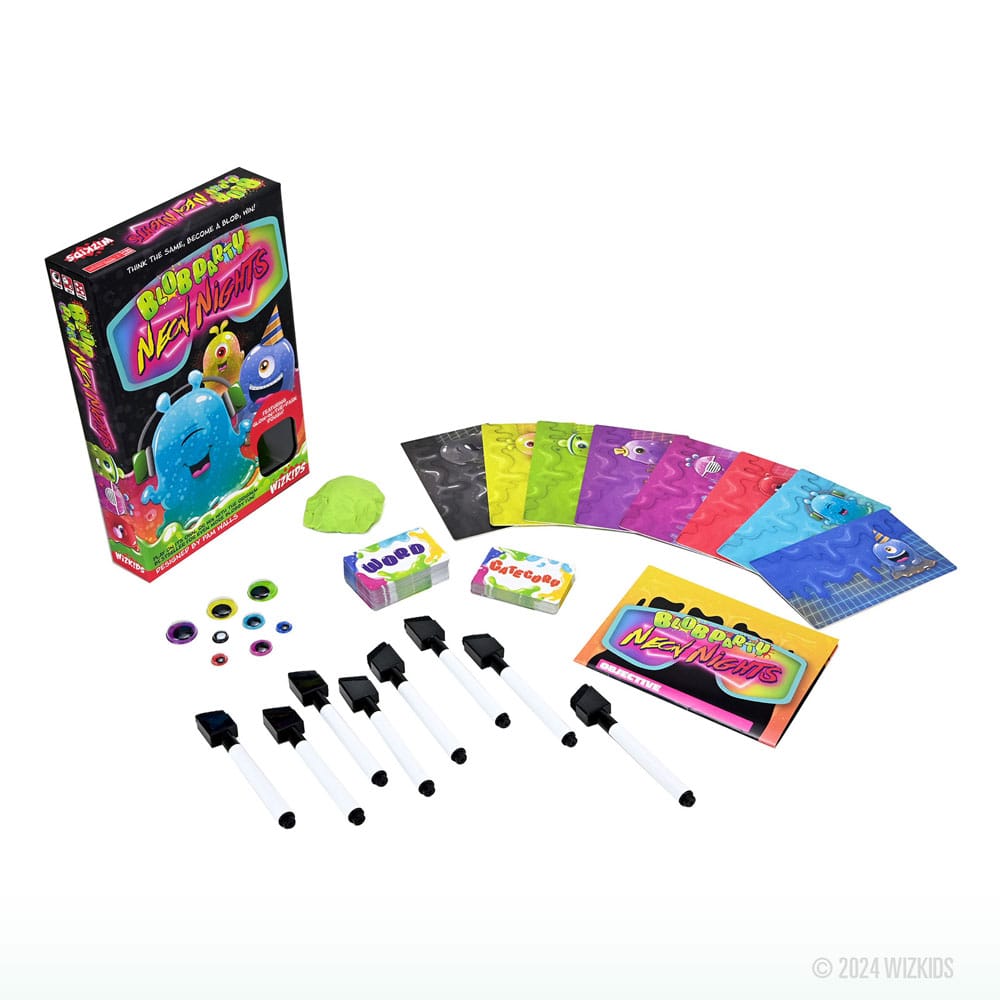 Blob Party jeu de plateau Neon Nights *ANGLAIS*