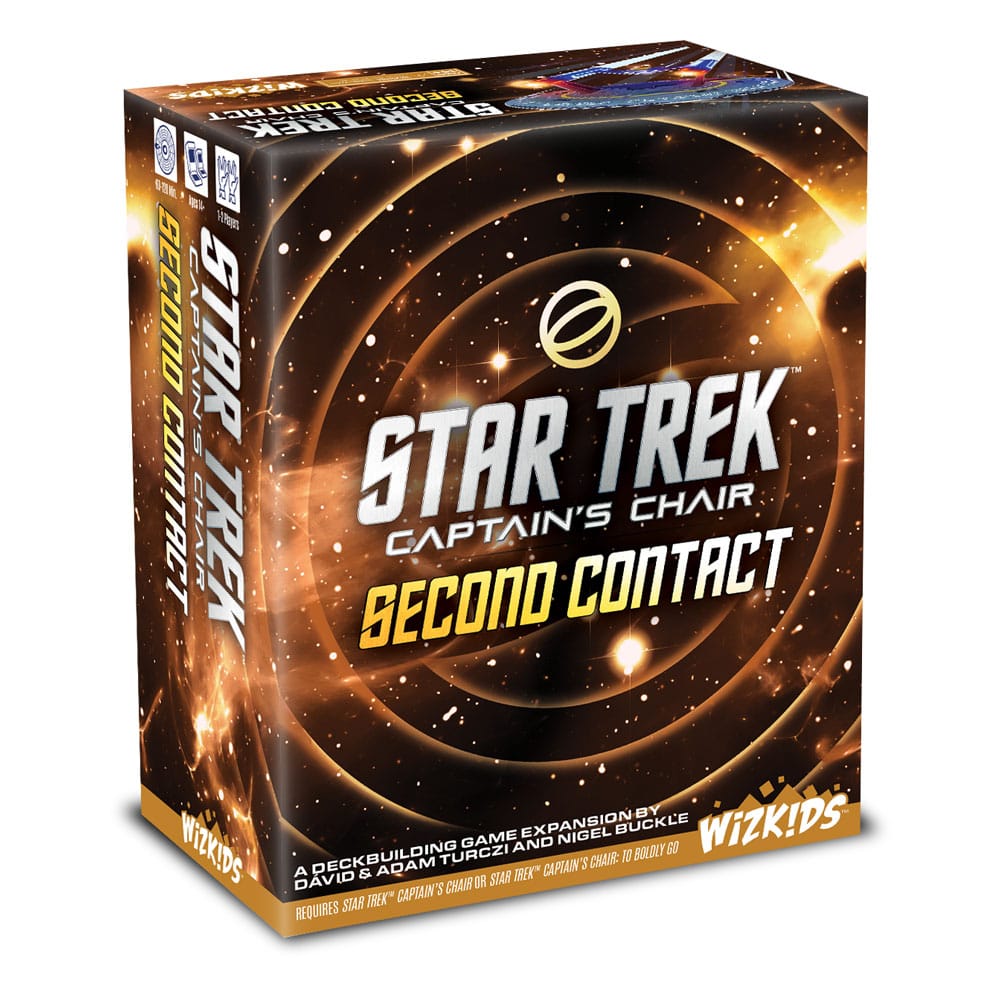 Star Trek: Captain's Chair Game jeu de cartes Second Contact *ANGLAIS*