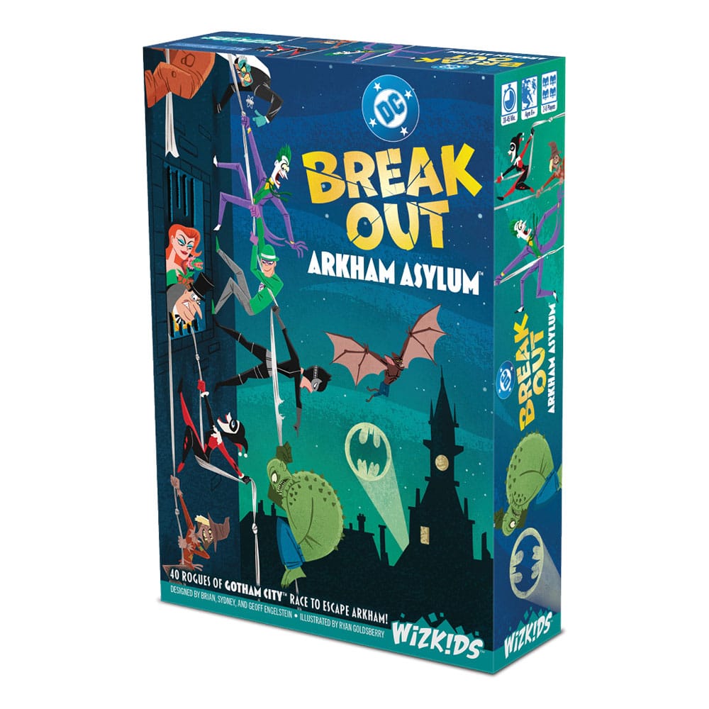 DC Breakout: Arkham Asylum Game jeu de cartes *ANGLAIS*