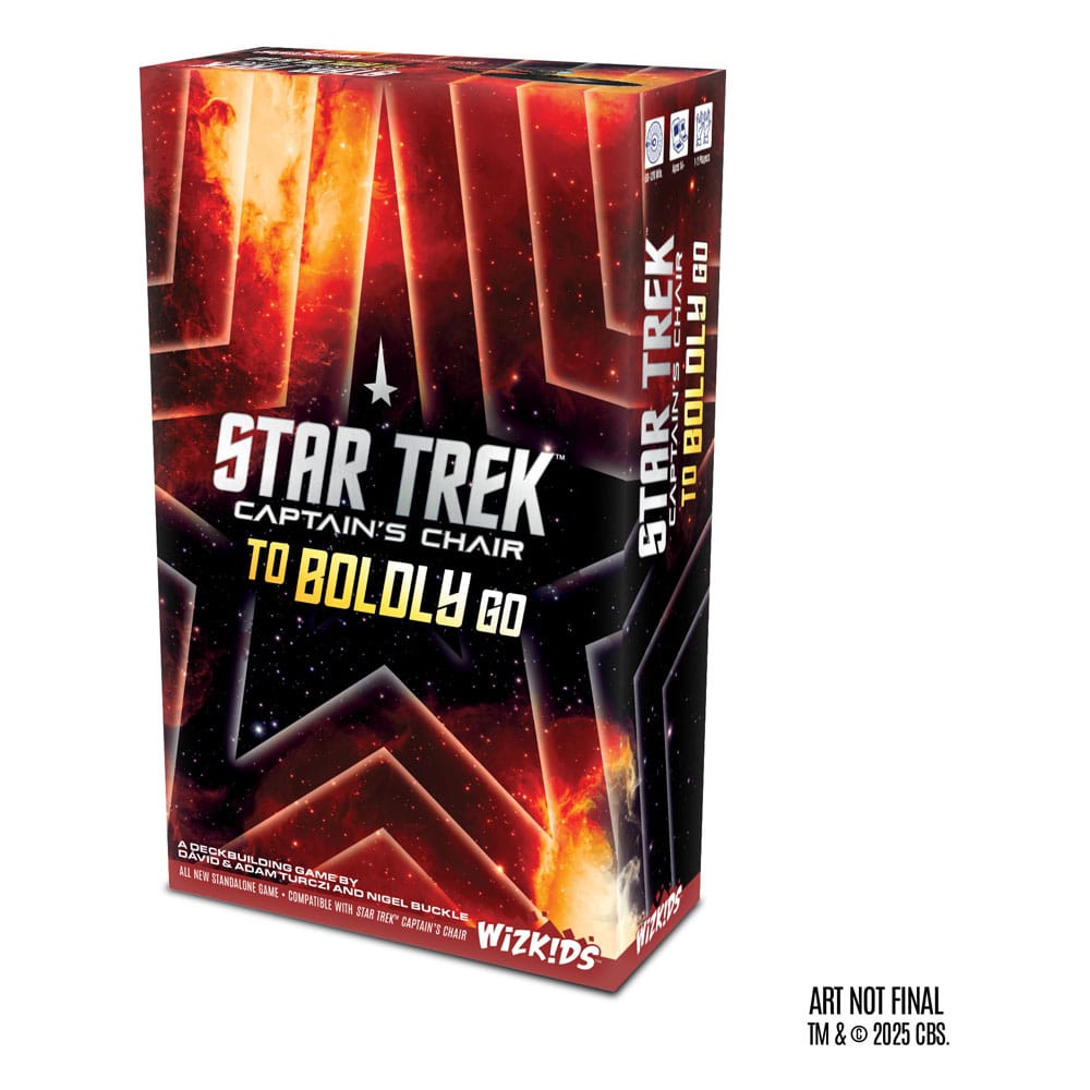 Star Trek: Captain's Chair Game jeu de cartes To Boldly Go *ANGLAIS*