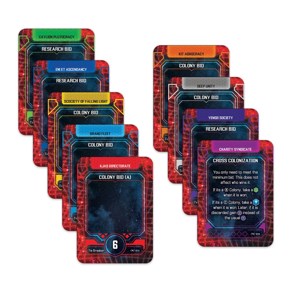 Sidereal Confluence extension Game jeu de cartes Proliferation *ANGLAIS*