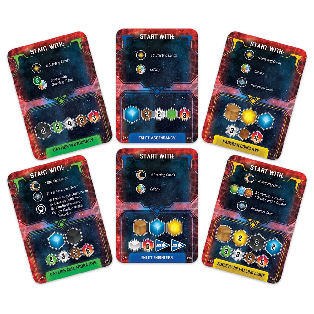 Sidereal Confluence extension Game jeu de cartes Proliferation *ANGLAIS*