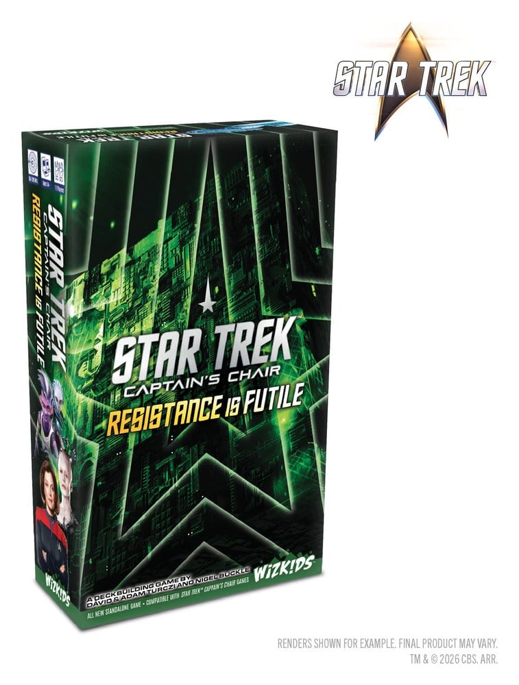 Star Trek: Captain's Chair Jeu de Cartes: Resistance is Futile *ANGLAIS*