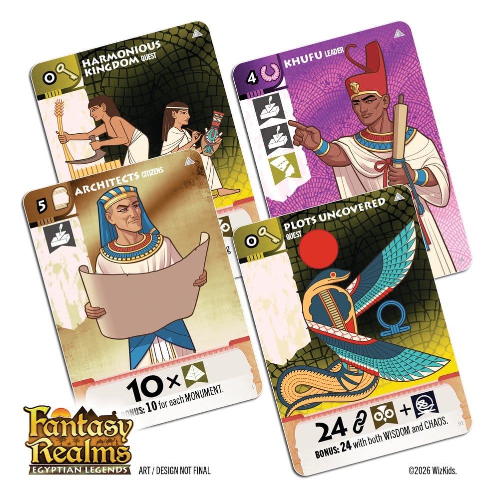 Fantasy Realms: Légendes Égyptiennes 15 cm