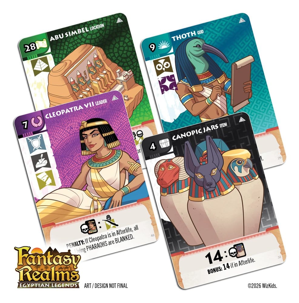 Fantasy Realms: Légendes Égyptiennes 15 cm