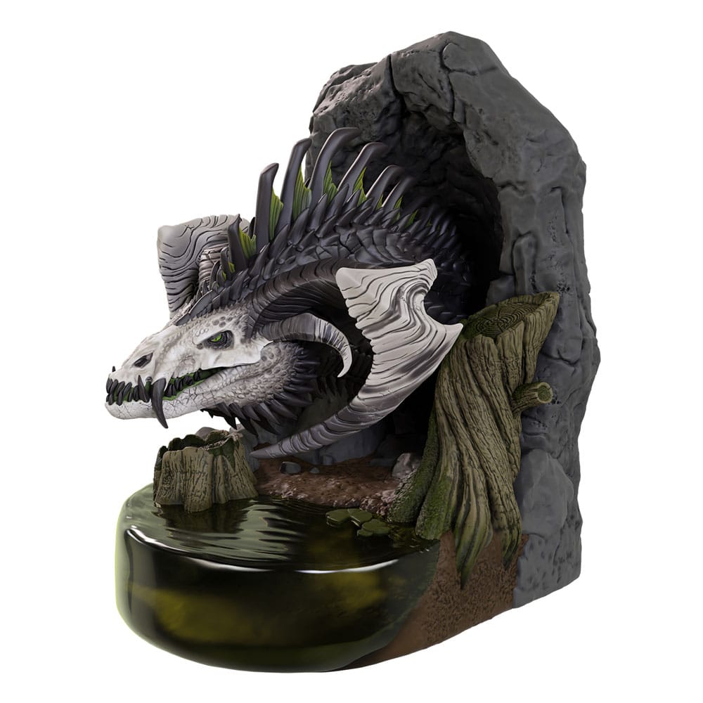 Dungeons & Dragons serre-livres Black Dragon 17 cm
