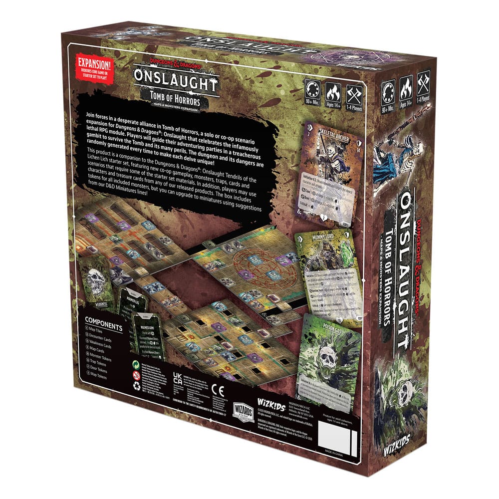 Dungeons & Dragons extension jeu de figurines Tomb of Horrors - Maps & Monsters Expansion *ANGLAIS*