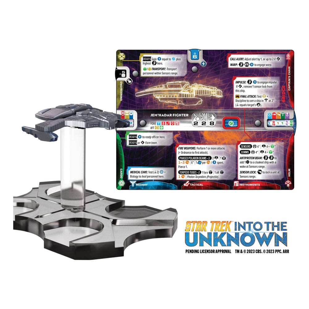 Star Trek : Into the Unknown extension jeu de figurines Federation vs. Dominion Core *ANGLAIS*