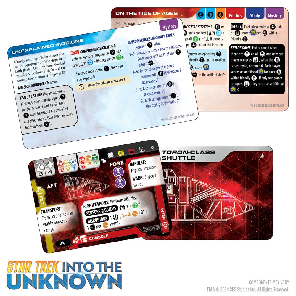 Star Trek : Into the Unknown extension jeu de figurines Rising Tensions *ANGLAIS*