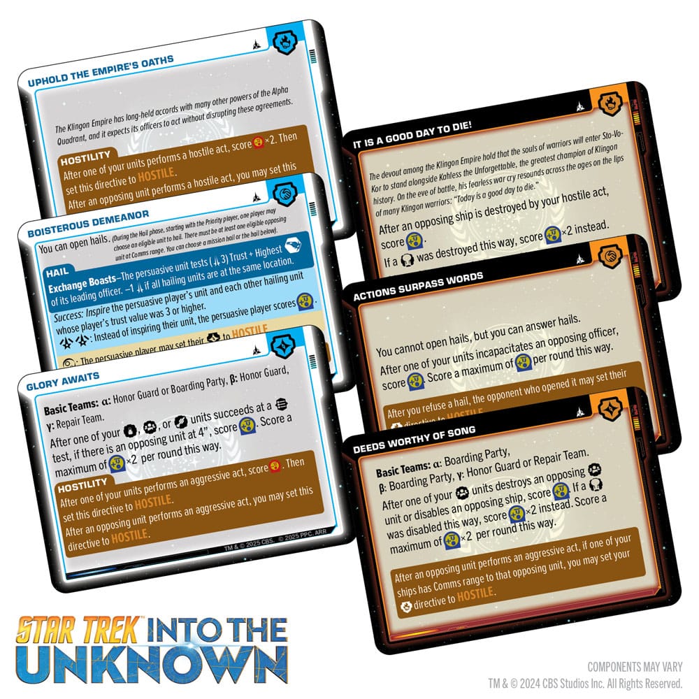 Star Trek : Into the Unknown extension jeu de figurines Rising Tensions *ANGLAIS*