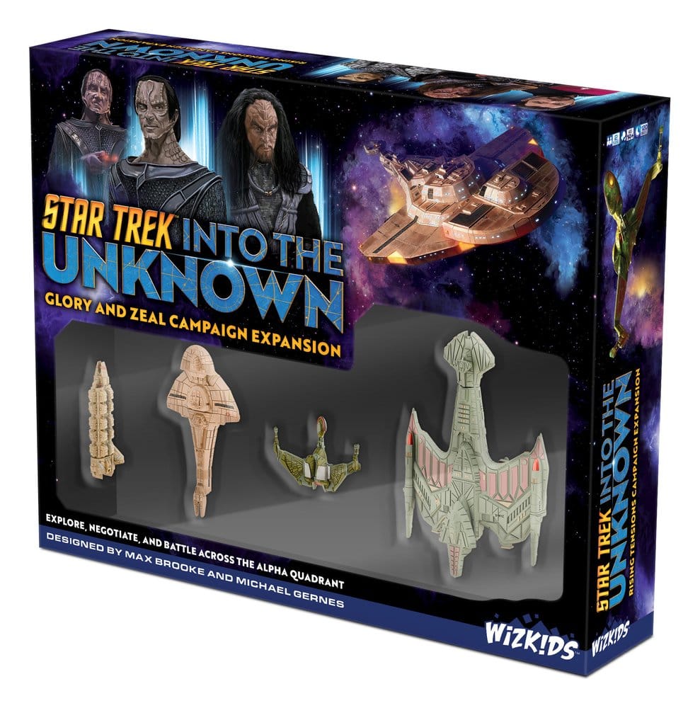 Star Trek : Into the Unknown extension jeu de figurines Glory and Zeal *ANGLAIS*