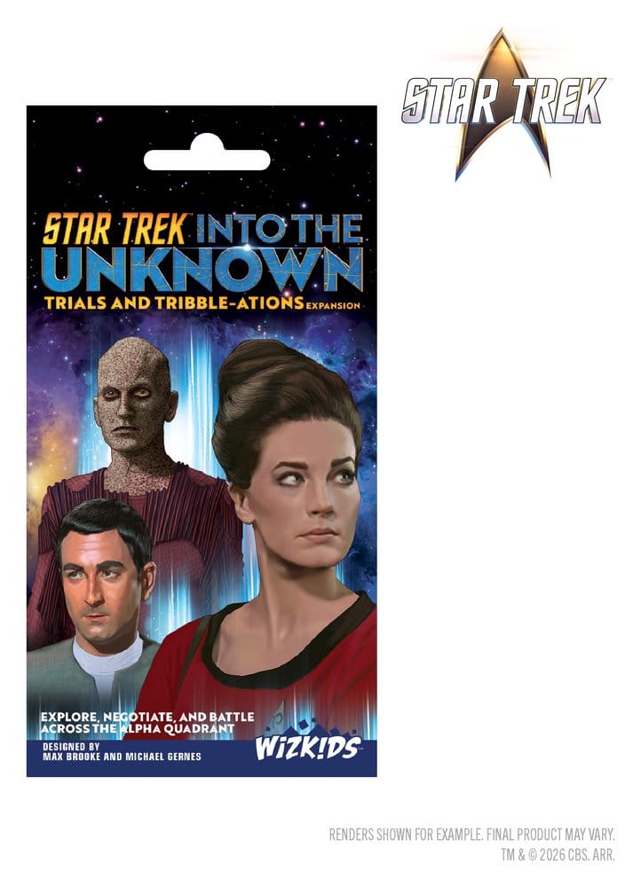 Star Trek: Into the Unknown - Trials and Tribble-ations Paquet de Cartes 10 cm