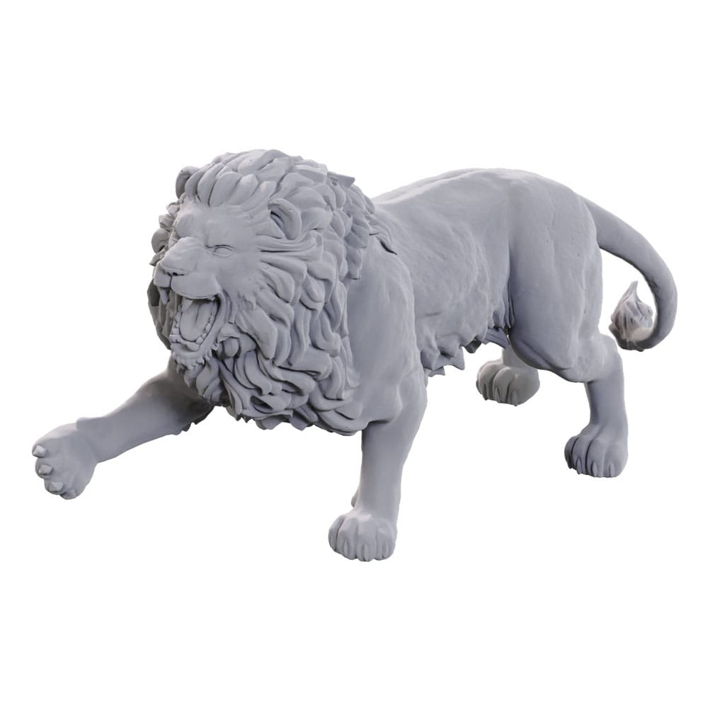 WizKids Deep Cuts Miniatures pack 2 miniatures à peindre Stone Lion