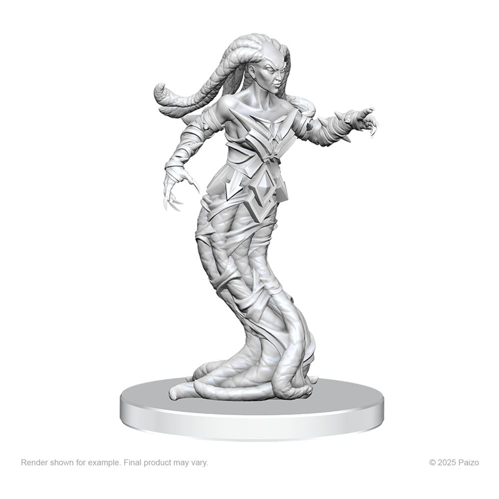 Pathfinder Deep Cuts miniatures à peindre Gylou (Handmaiden Devil) & Ferrugon (Rust Devil)