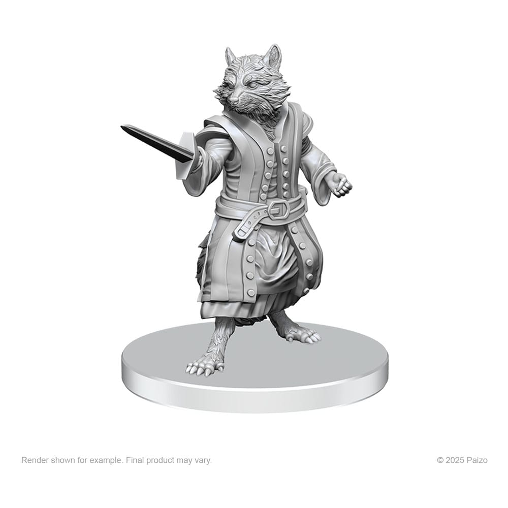 Pathfinder Deep Cuts miniatures à peindre Procyal (Raccoon Agathion) & Zoaem (Ring Archon)l)