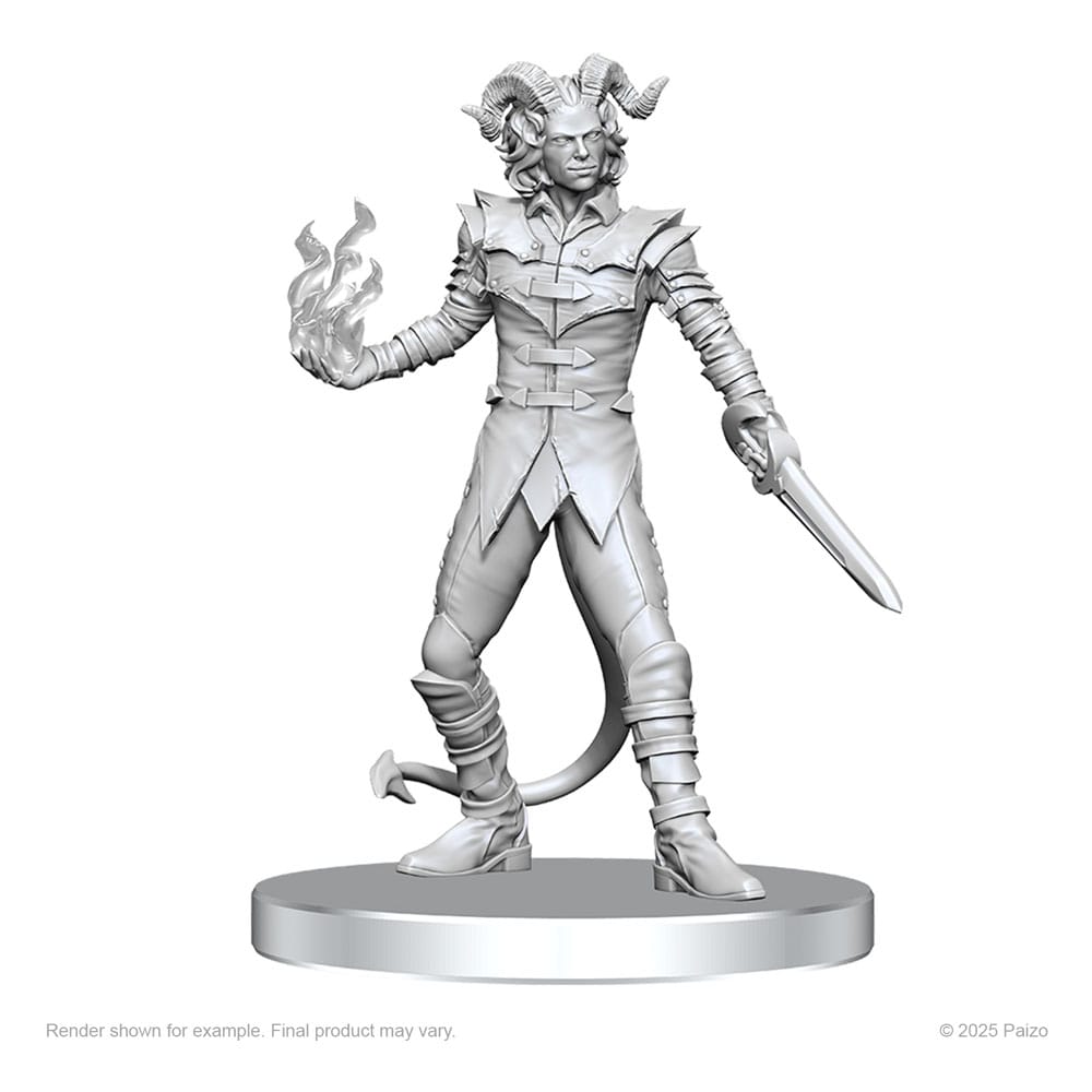 Pathfinder Deep Cuts miniatures à peindre Vordine (Infantry Devil) & Pitborn Rogue