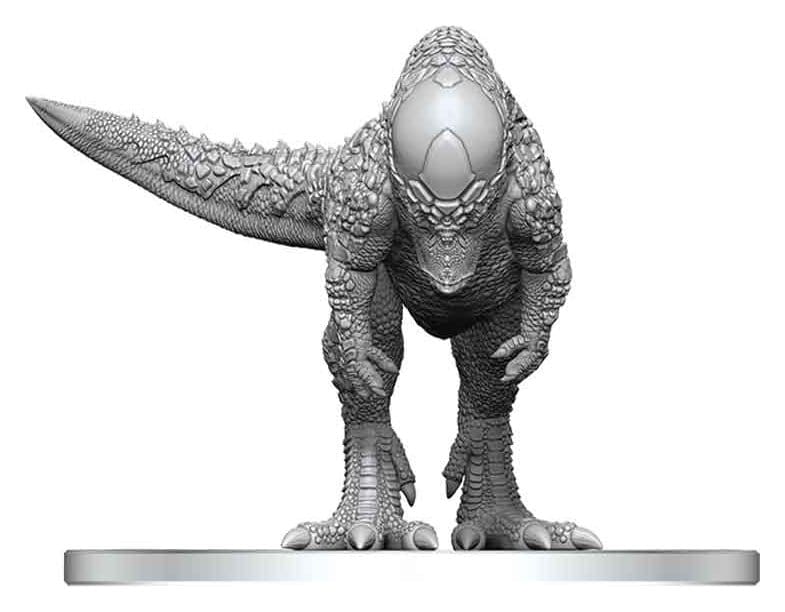Pathfinder Battles Deep Cuts miniature à peindre Pachycephalosaurus 13 cm