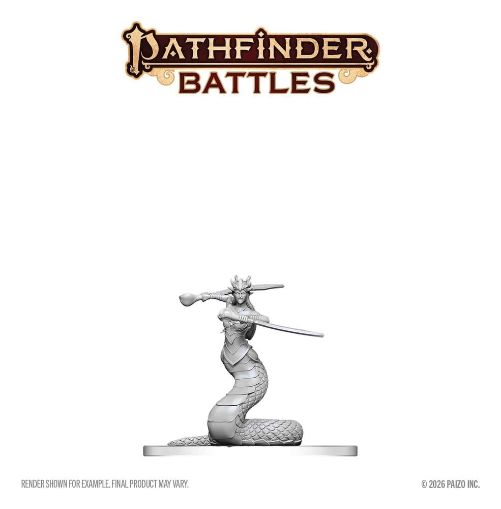 Pathfinder Battles Deep Cuts miniature à peindre Matriarche Lamia 13 cm