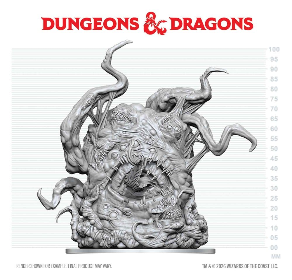 Dungeons & Dragons Nolzur's Marvelous Miniatures miniature à peindre Shoggoth 20 cm