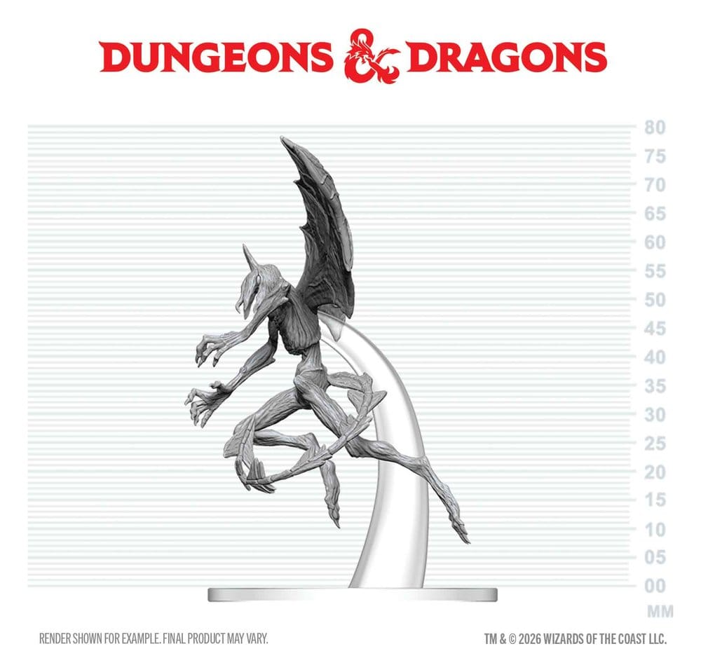Dungeons & Dragons Nolzur's Marvelous Miniatures miniature à peindre Nightgaunt 8 cm